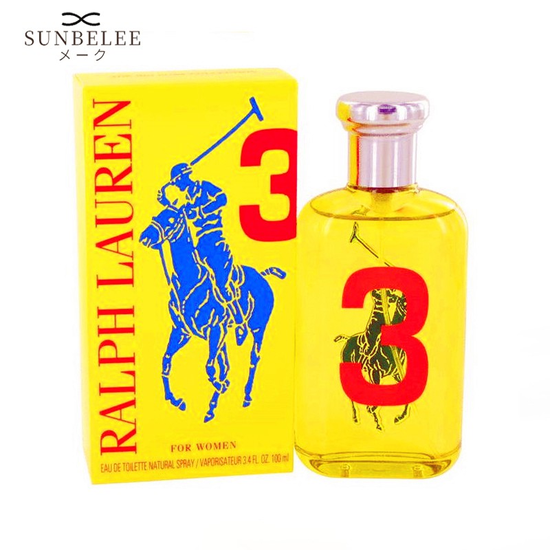 ralph lauren the big pony women's 3 yellow