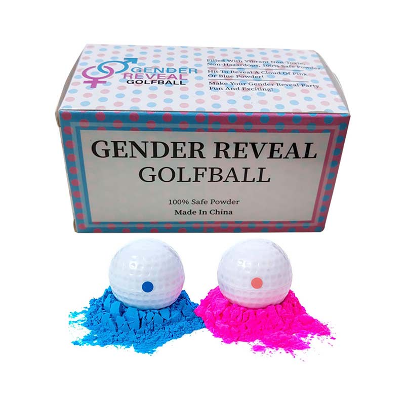 2Pcs Birthday Party Gender Reveal Powder Balls Banquet Smoke Powder ...