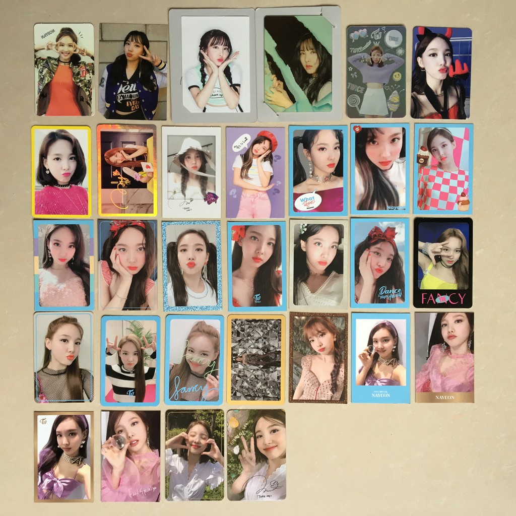 Restocked Twice Nayeon Album Photocards Ny Tsb Page 2 Tcl 1 What Is Love Yoy Fancy Feel Special Shopee Philippines