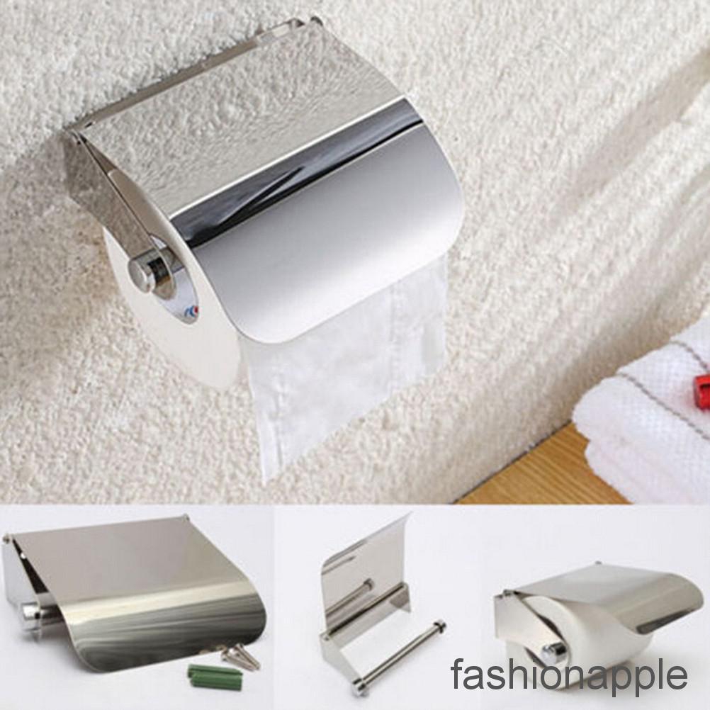 Bathroom Toilet Paper Holder Roll Tissue Wall Mounted Holder Shopee