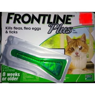 Frontline  Plus For Cats 1 application fast acting long lasting waterproof legit