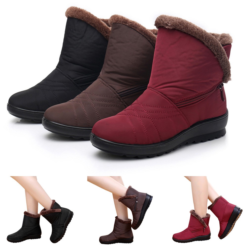 womens black winter boots