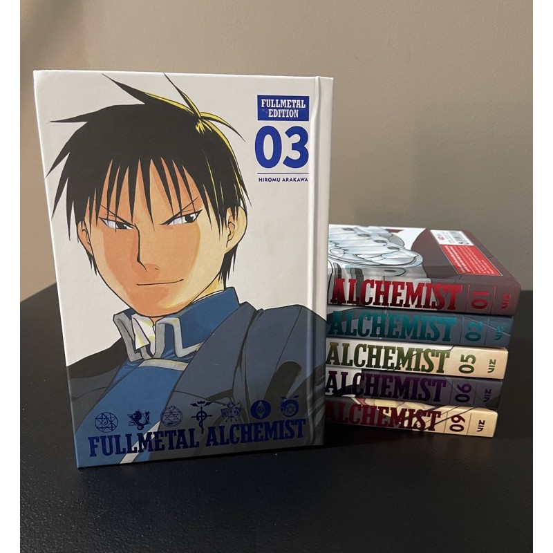 On Hand New Original Fullmetal Alchemist Hardcover Shopee Philippines