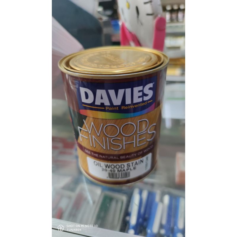 Davies Oil Wood Stain Maple DV2040 1 Liter Shopee Philippines