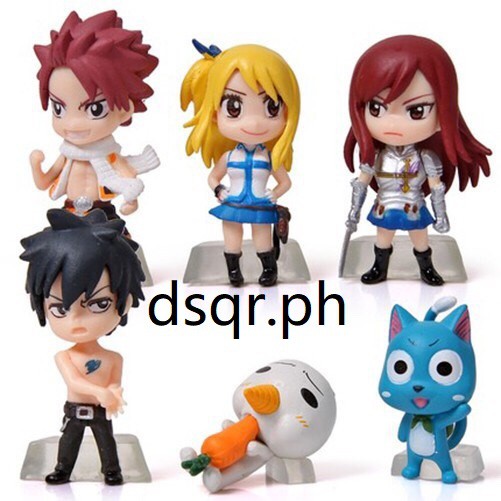 fairy tail figure set