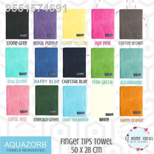 AQUAZORB Fingertips Towel / Hand Towels 50 x 28 cm are sized small