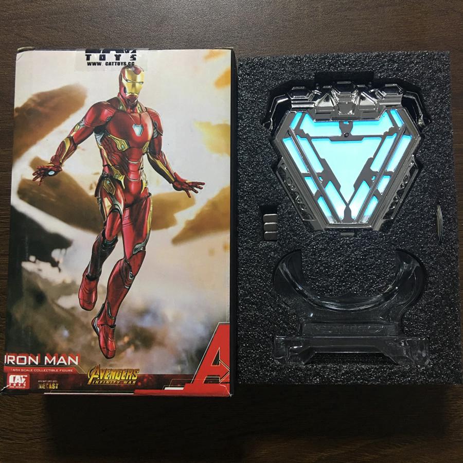 Marvel Arc Reactor Diy Model Kit Led Chest Usb Light Movie Props Action Figure Toy Shopee Philippines - arc reactor infinity war 2 roblox