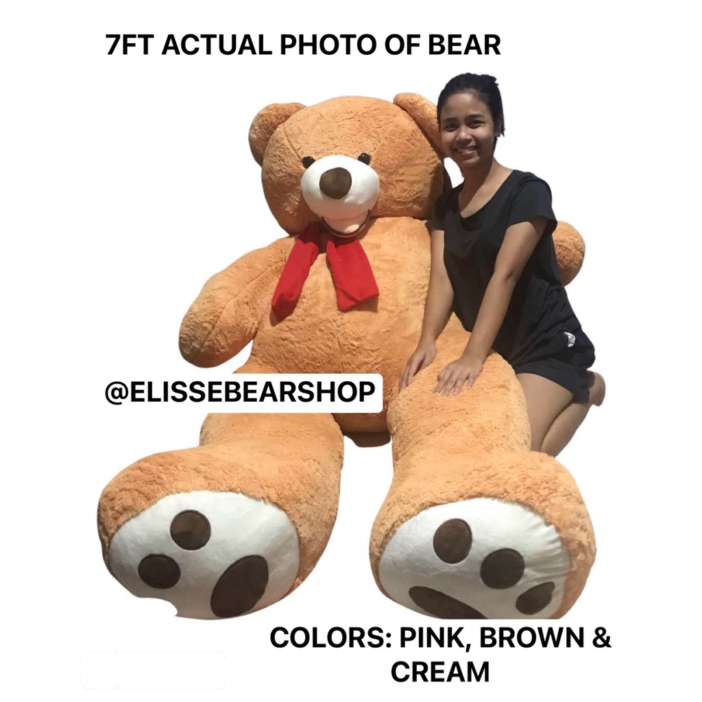 7ft Human Size Teddy Bear | Shopee Philippines