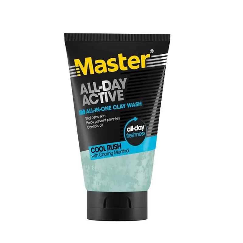 Master Facial Wash AllDay Active Clay 100g Shopee Philippines