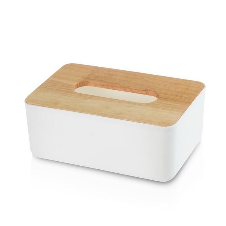 Shopware Home simple wooden tissue box Nordic style pumping box living ...