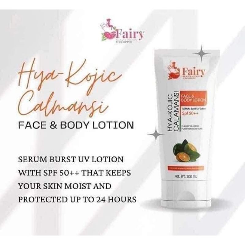 Hya kojic calamansi lotion by fairy beauty potion Shopee Philippines
