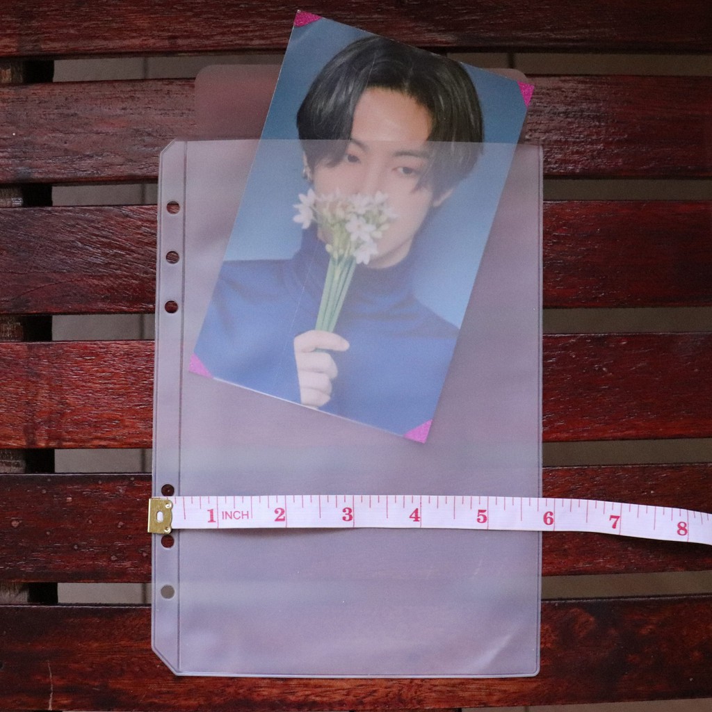 A5 Binder Pocket Insert for 6 Ring Binder [SINGLE POCKET] Shopee
