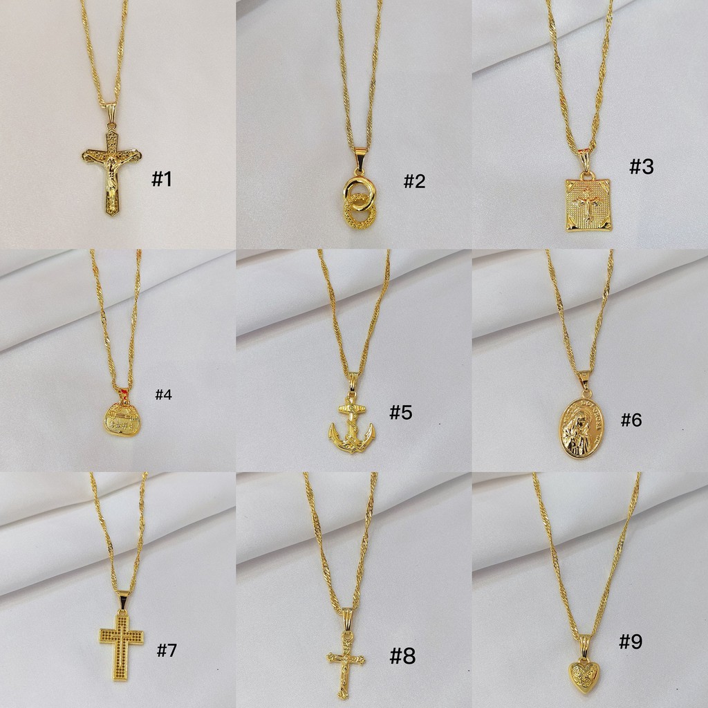 Jewelry Bangkok Gold Pendant Necklace for woman Shopee Philippines