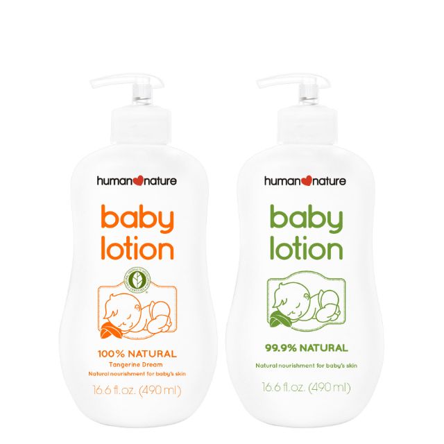 human nature baby lotion