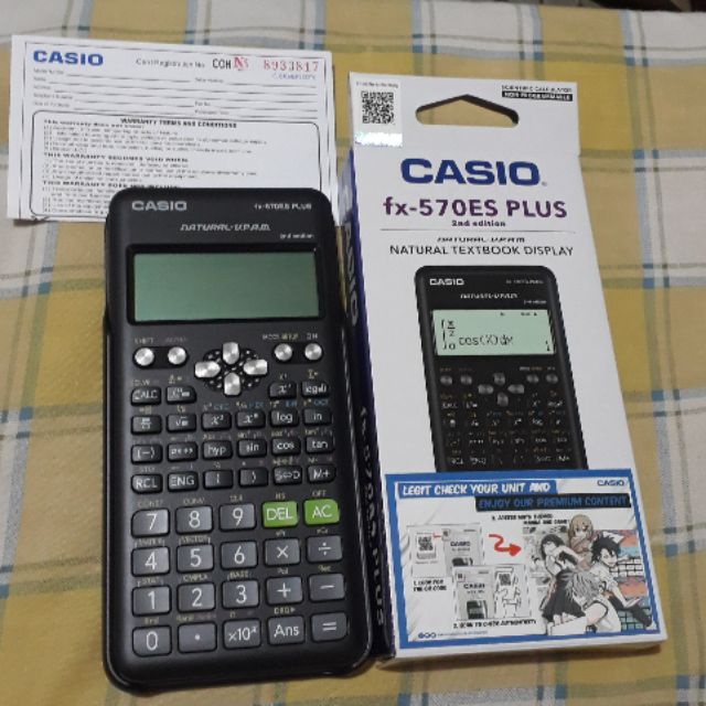 Casio Natural Vpam Fx 570es Plus