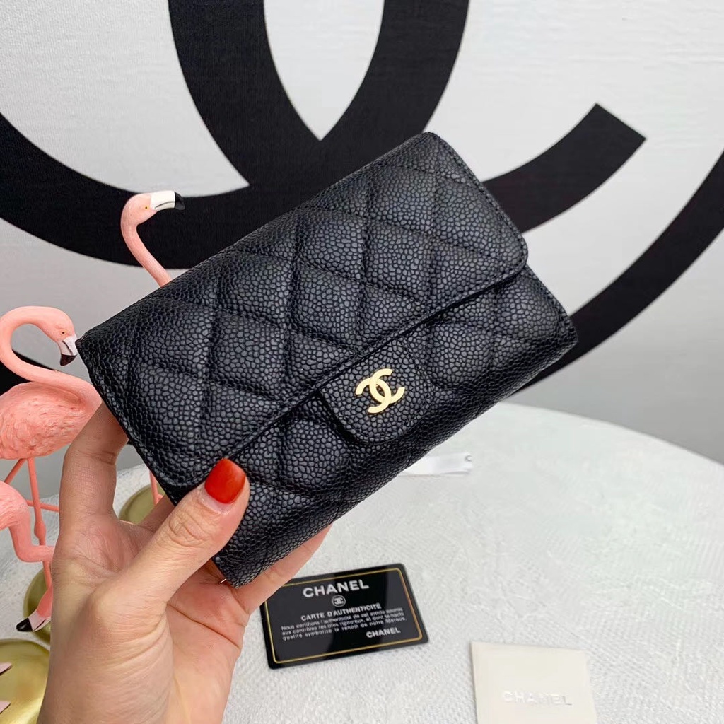 CHANEL MATELASSE 2021-22FW Classic Small Flap Wallet (AP0230 Y33352 ...