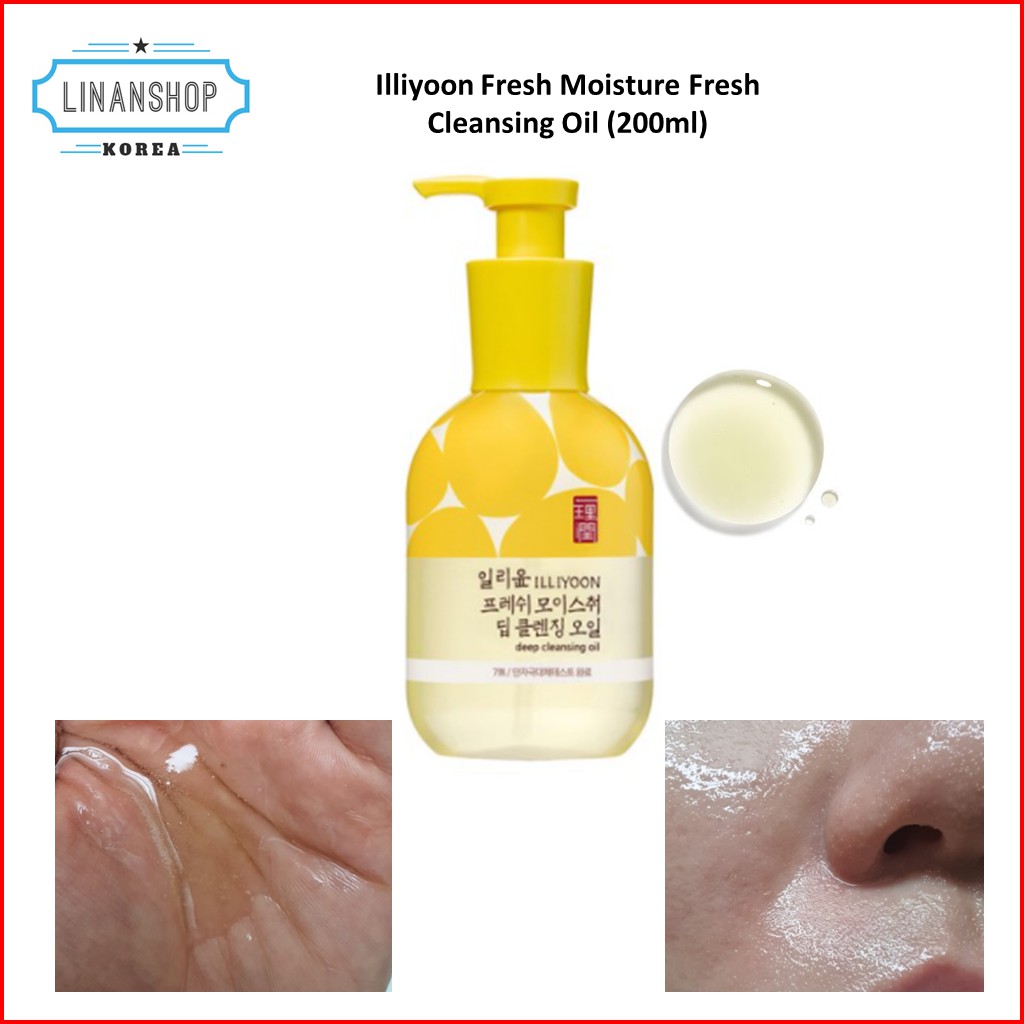 illiyoon fresh moisture deep cleansing oil ingredients