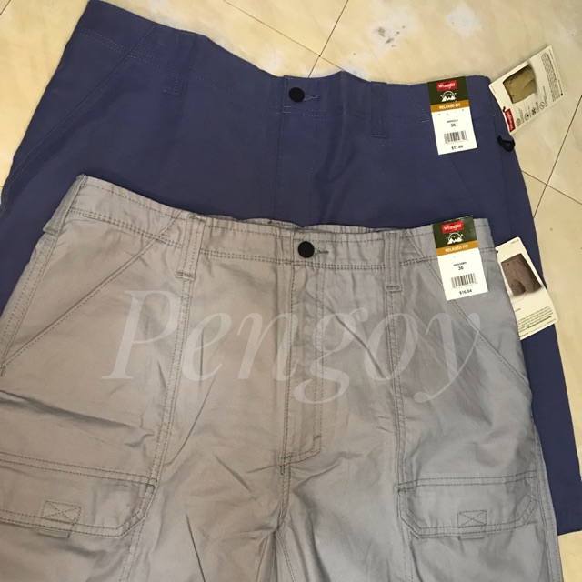 wrangler relaxed fit shorts