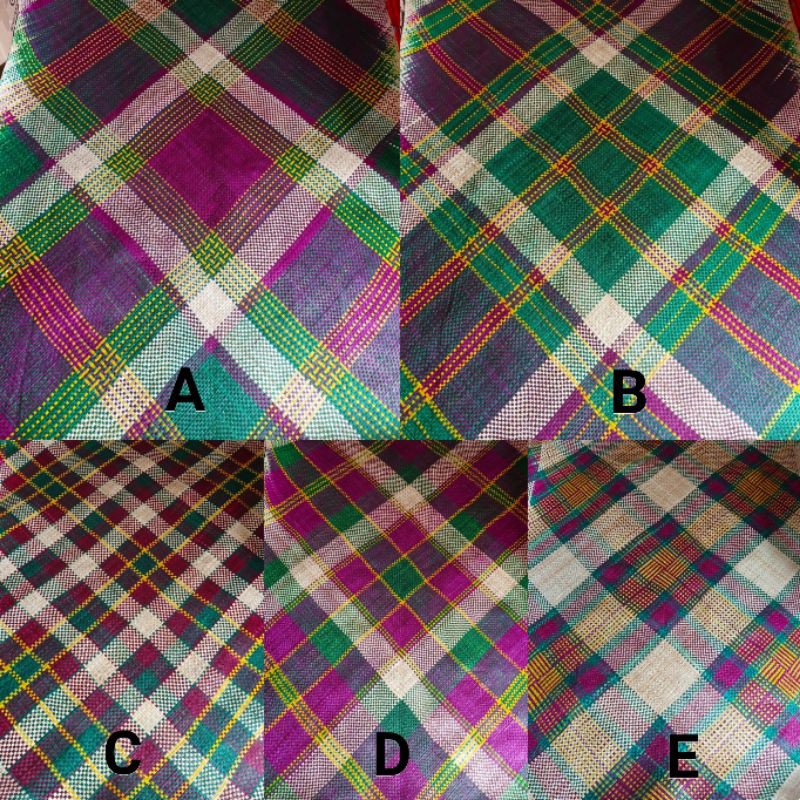 Native Romblon Colored Mat Family Size Shopee Philippines