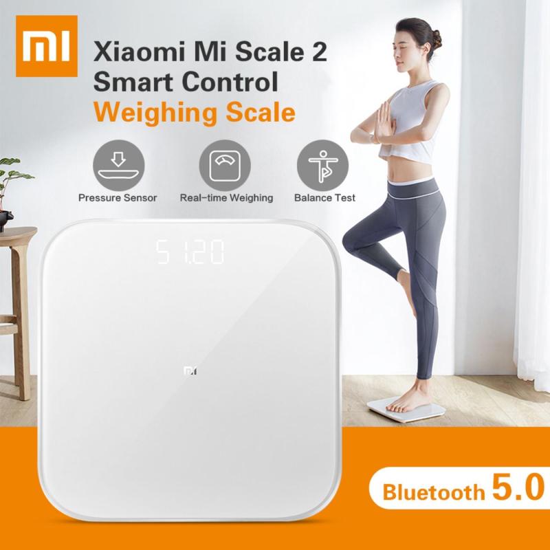 Xiaomi Mi Smart Weight Scale 2 Bluetooth 5.0 Body Weighing Scale with LED Display | Shopee ...