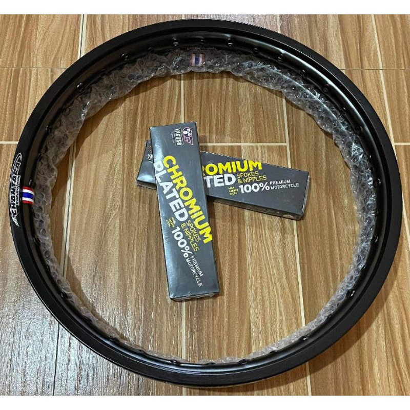 CHANTARA RIM WITH YAGUSO SPOKES (Front&Rear) | Shopee Philippines