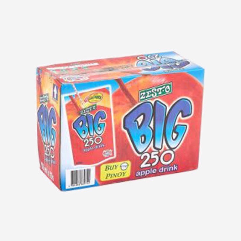 ZESTO BIG 250 ORANGE OR APPLE 1 pack 10 pieces Shopee Philippines