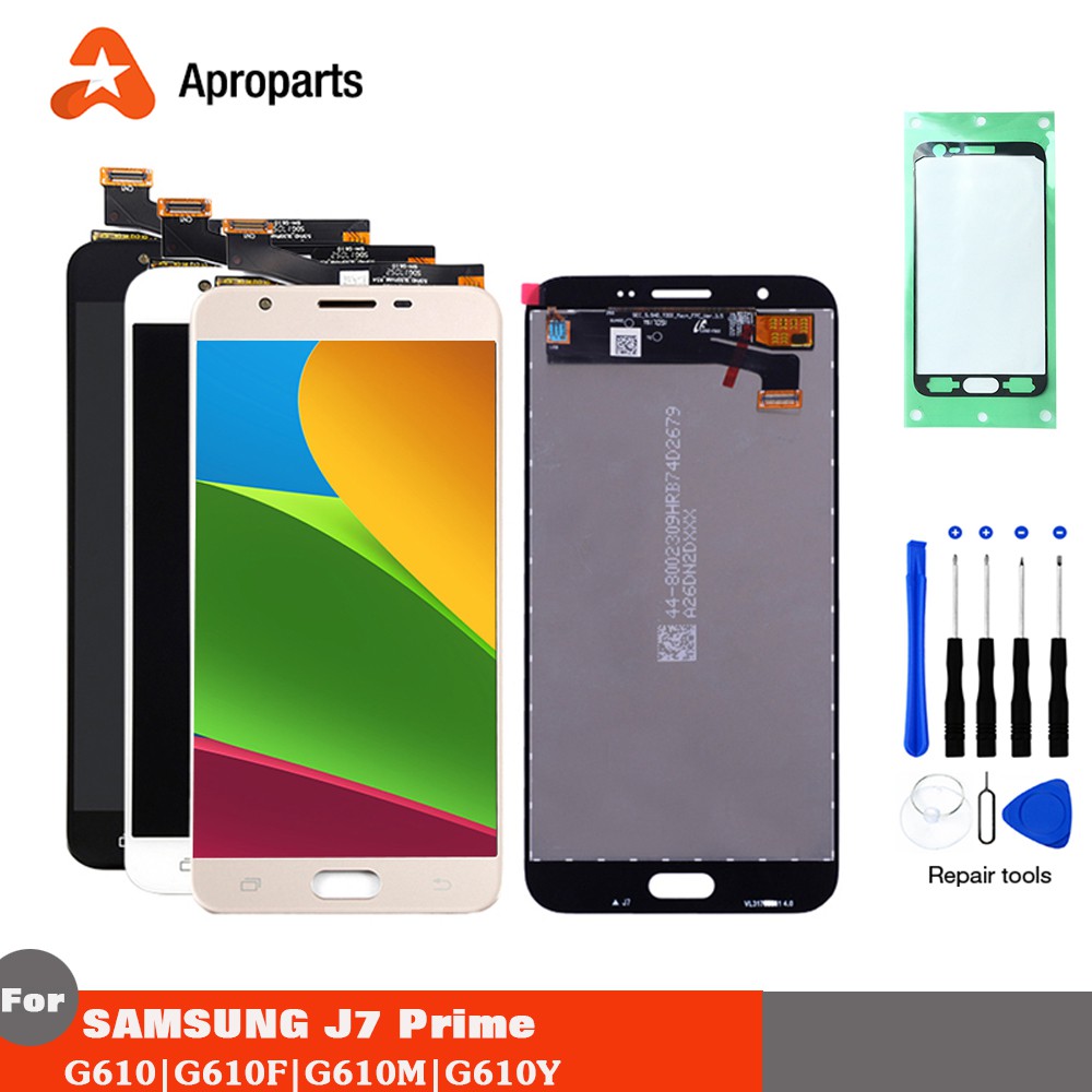 display j7 prime amoled