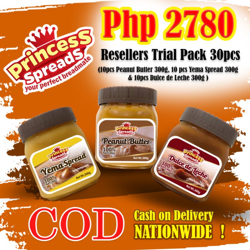 Princess Spreads Trial Pack (30pcs) Shopee Philippines
