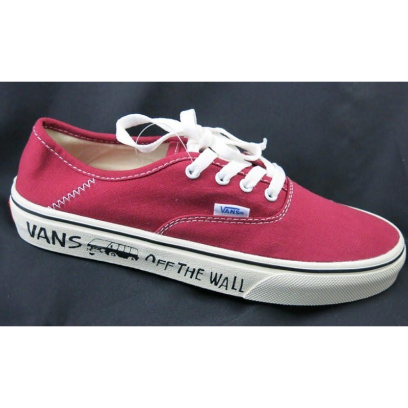 off the wall red vans