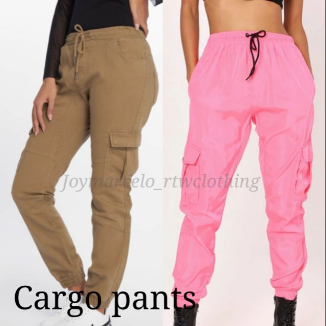 women's side pocket cargo pants