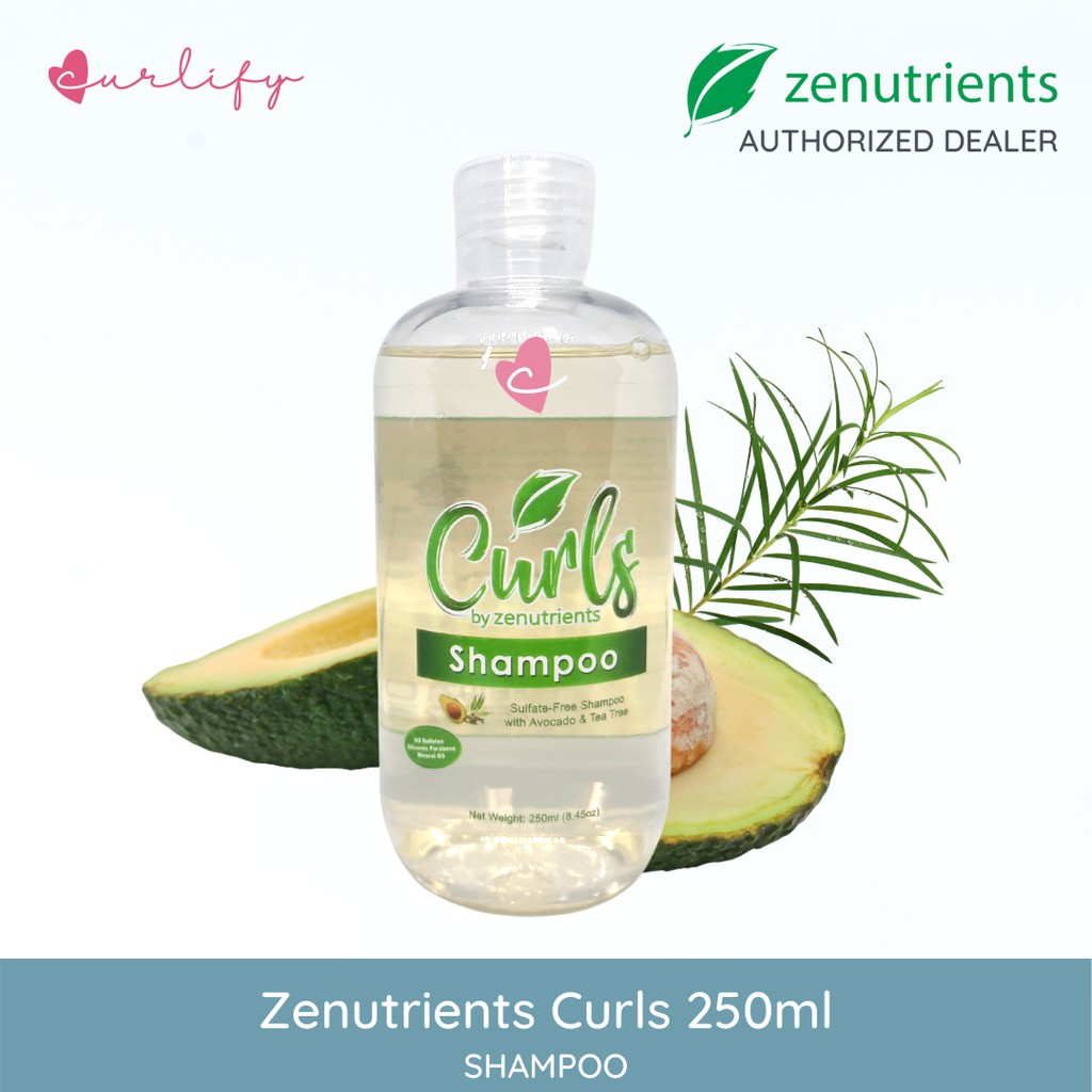 CGM Curls by Zenutrients Shampoo 250ml Shopee Philippines