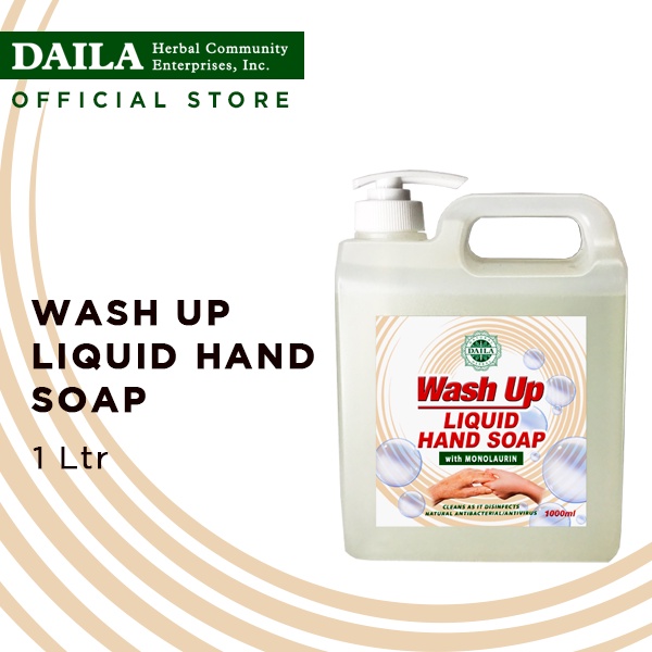 Wash Up Liquid Hand Soap 1 Liter Shopee Philippines