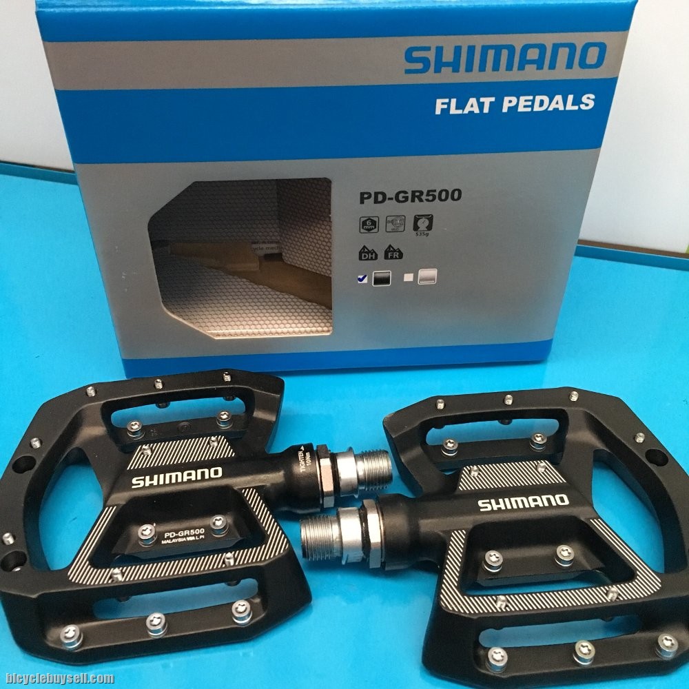 shimano gr500 flat platform pedals