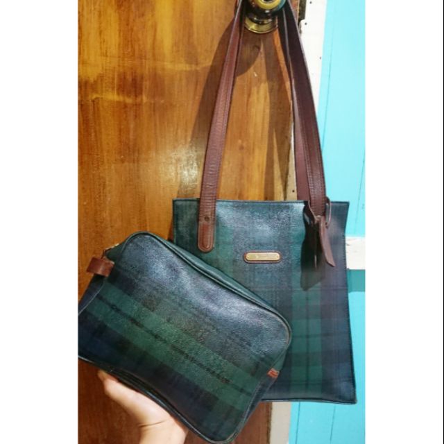 Bundle Sale Authentic Ralph Lauren tote bag and clutch bag (Preloved) |  Shopee Philippines