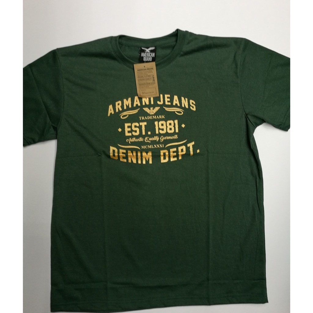 armani jeans established 1981 trademark