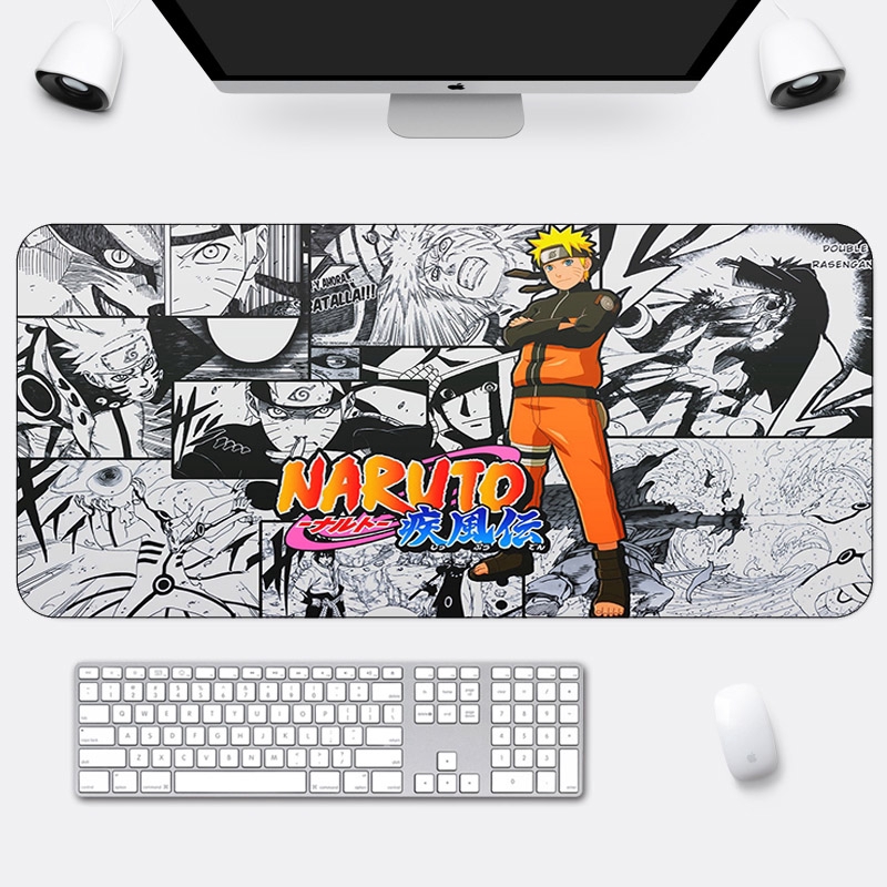 Naruto Logo Anime Rubber Mouse Durable Desktop Mousepad Top Selling Wholesale Gaming Pad Mouse Shopee Philippines