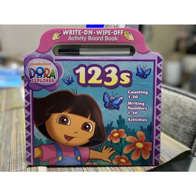 Sale!!!Dora the explorer write & wipe activity book | Shopee Philippines