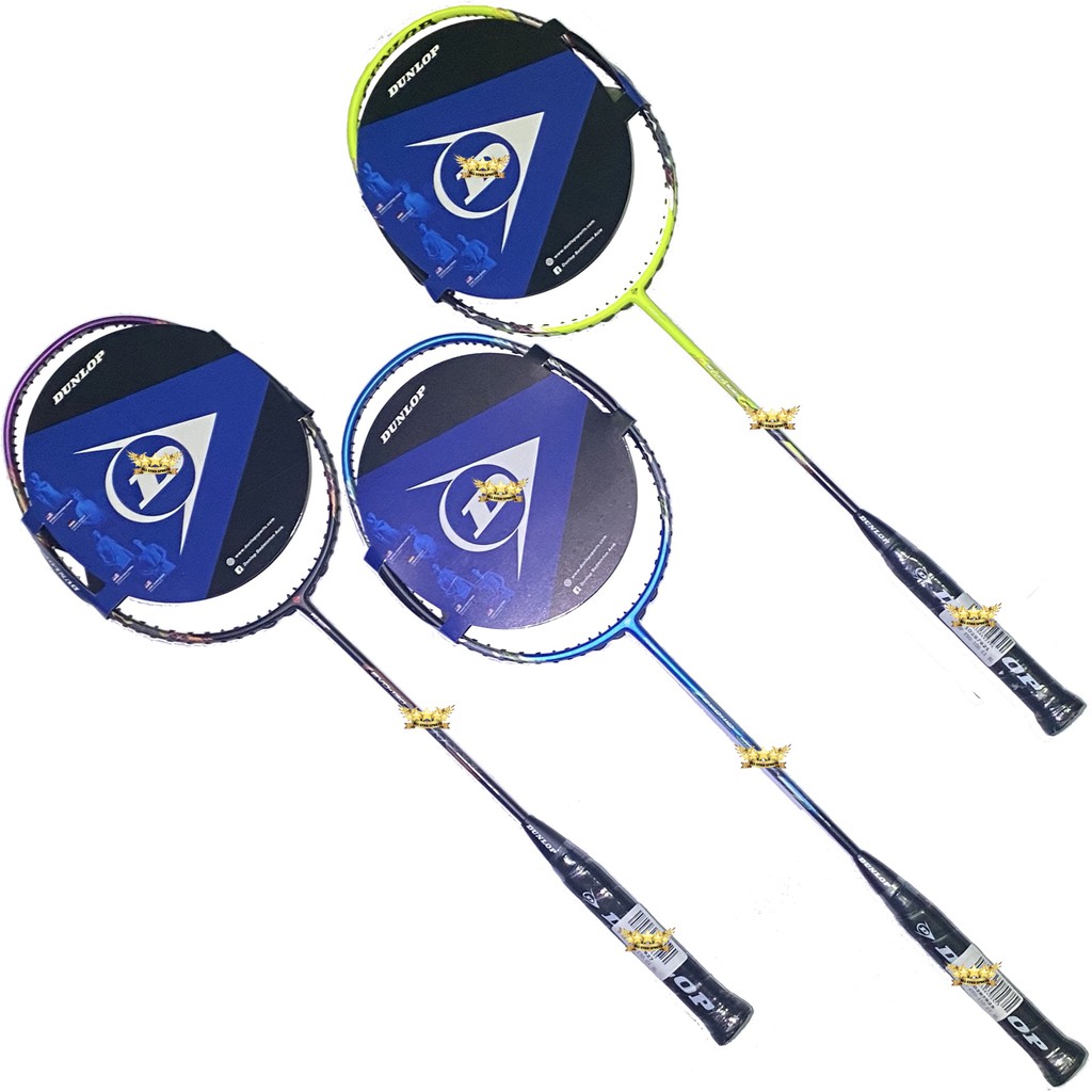 DUNLOP EVO " 100 , 110 , 130 "BADMINTON RACKET RAQUET RACQUET ORIGINAL