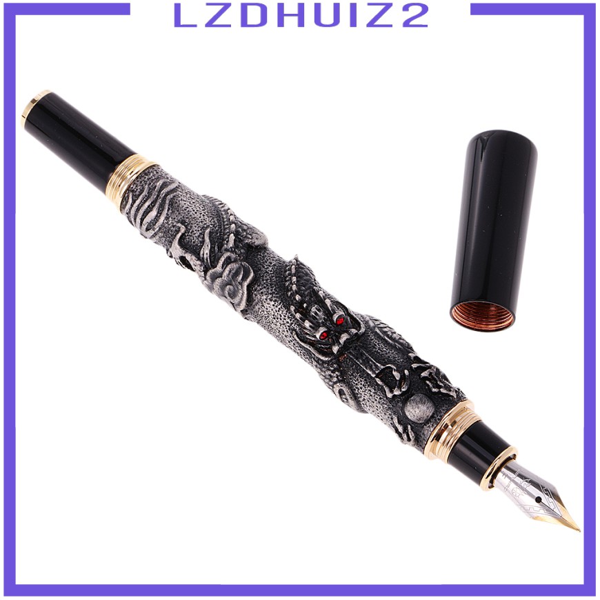 Baoer 801 Brown Swirl Calligraphy Fountain Pen 
