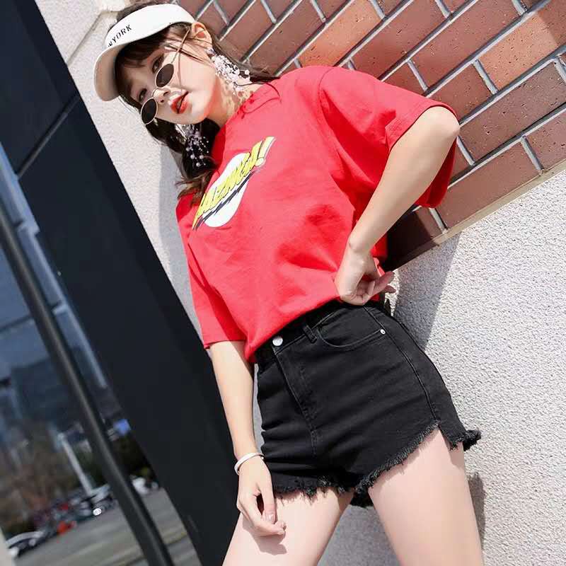 Korean Style High Waist Shorts For Her Daily Outfit Fashionable Cod Shopee Philippines