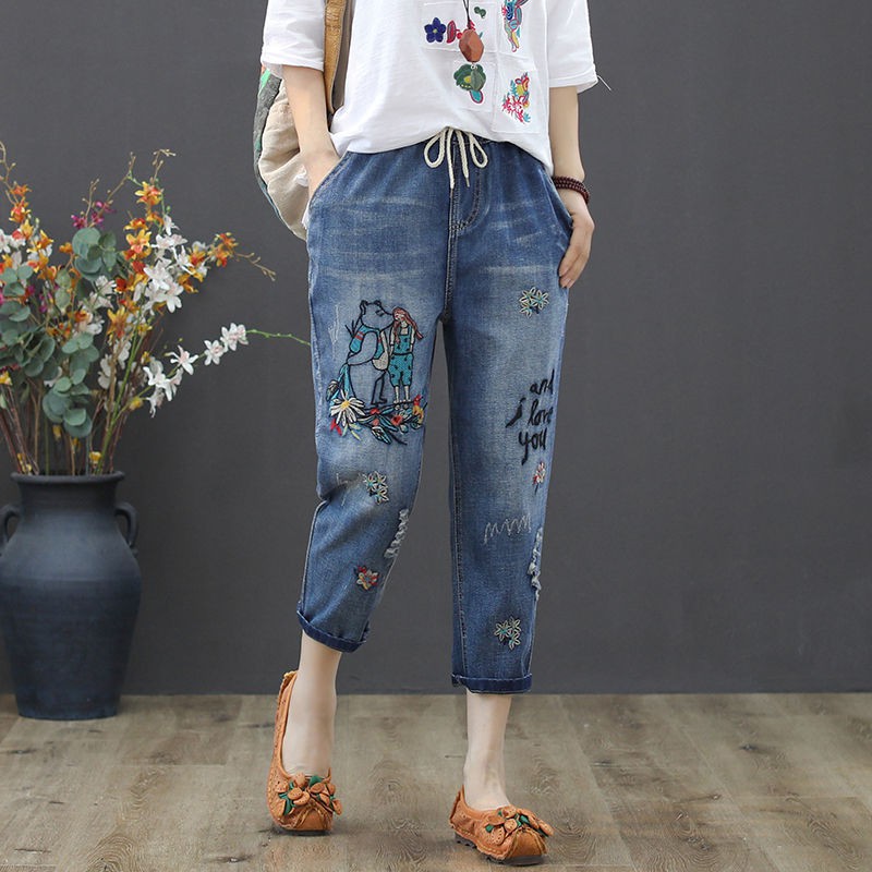 big and tall expandable waist jeans