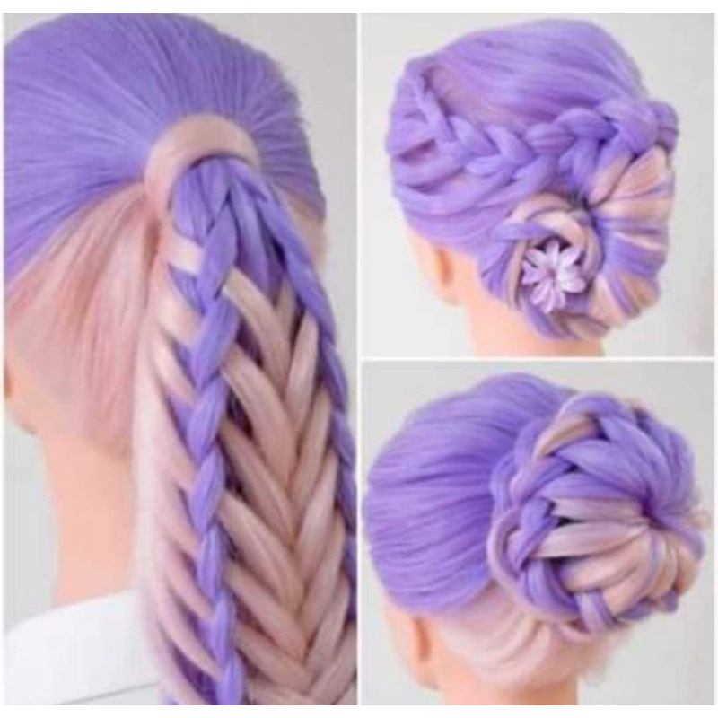 MERRY SUN Periwinkle Hair Color Cellowax (Semi Permanent Hair Dye) 60