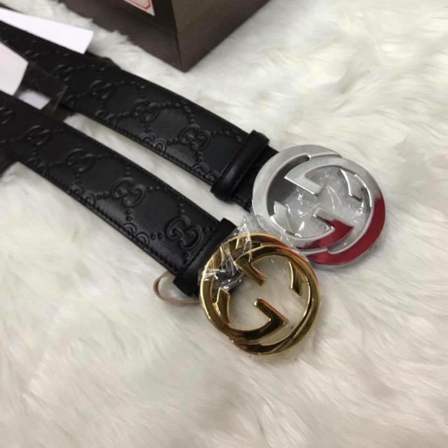authentic black gucci belt