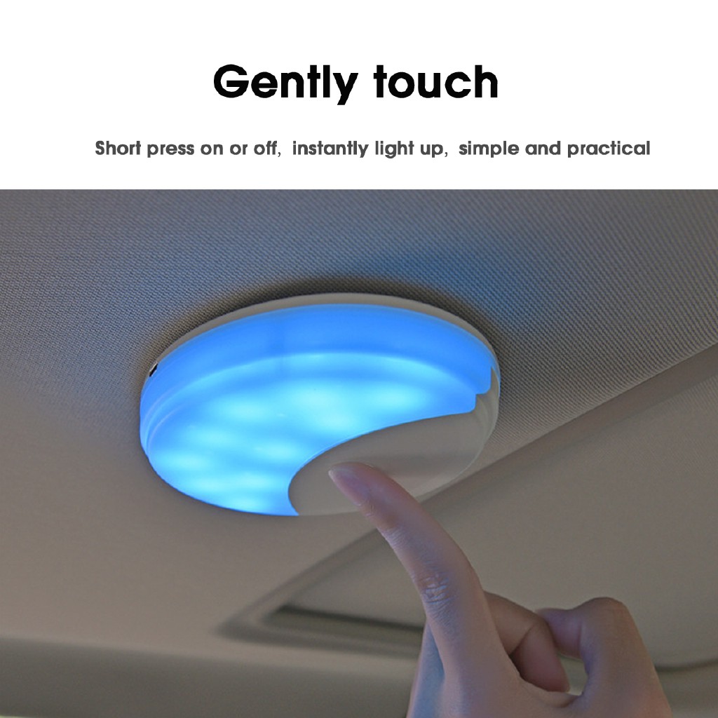 Good Car Vehicle Interior Roof Ceiling Dome Light Round Lamp Usb