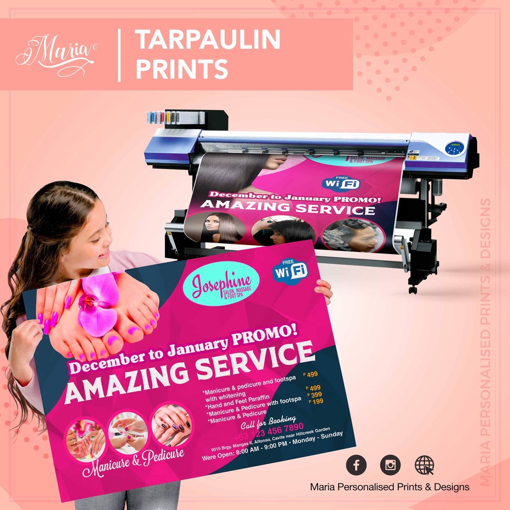 TARPAULIN PRINTING FOR BUSINESS Shopee Philippines