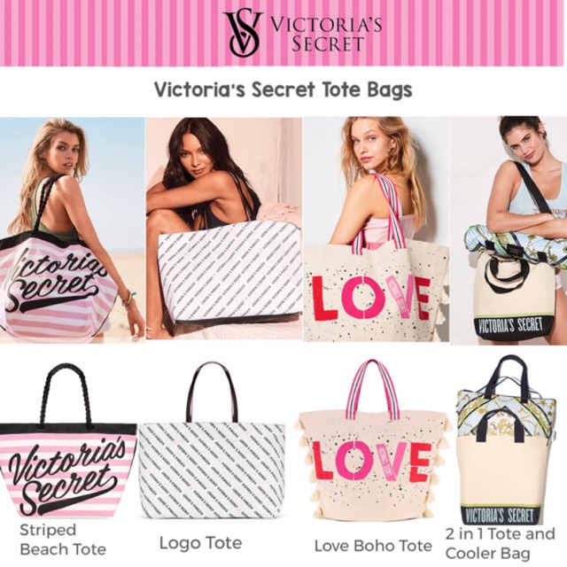 victoria secret tote bag price