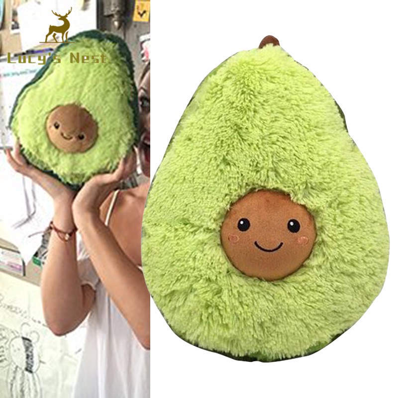 avocado cuddly toy