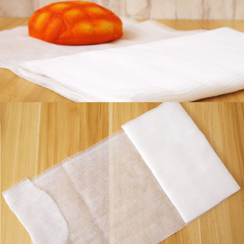 2 Yards Cheesecloth White Gauze Fabric Kitchen Cheese Cotton Cloth