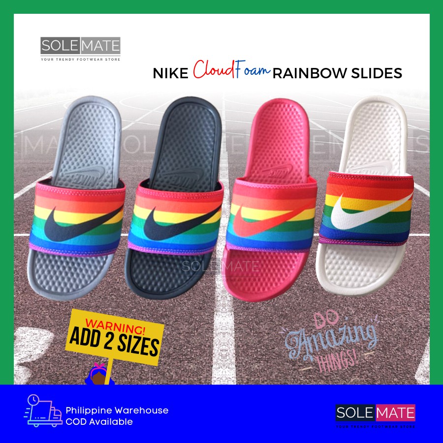 nike cloudfoam slides