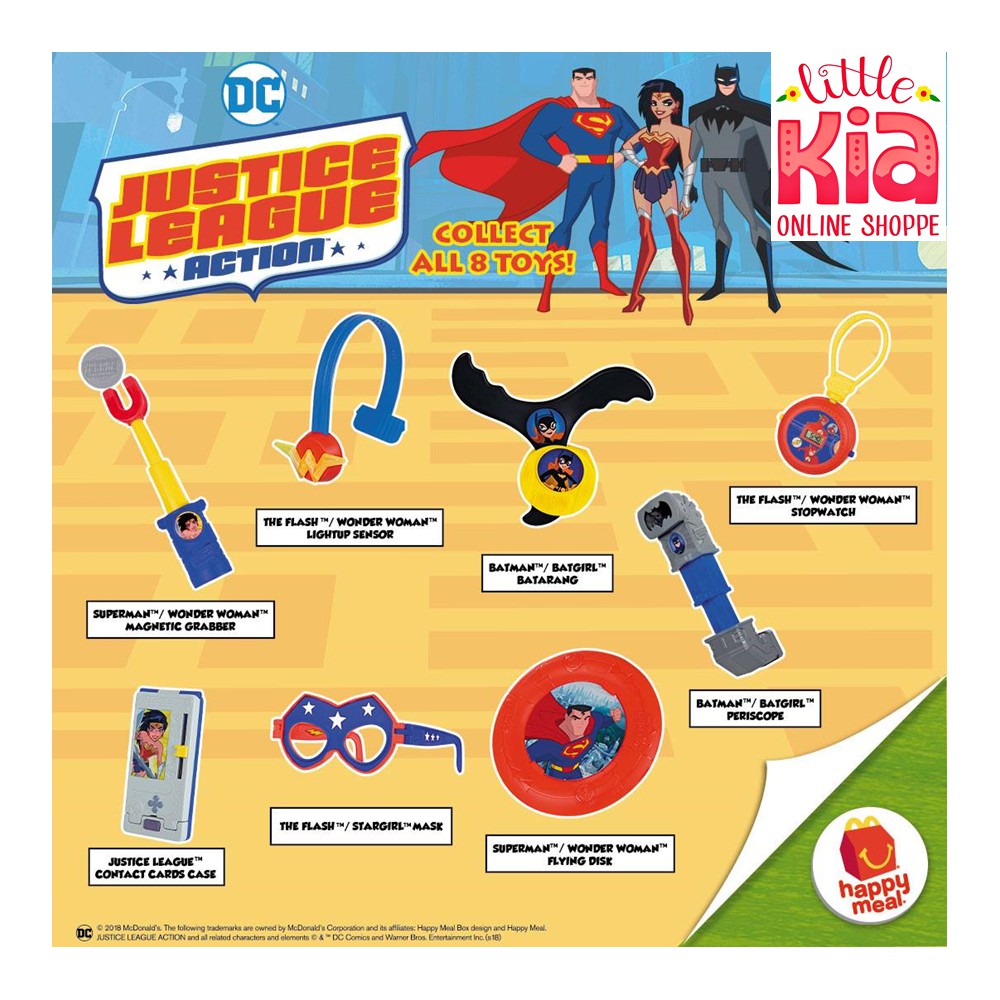 McDonald's Happy Meal Justice League 